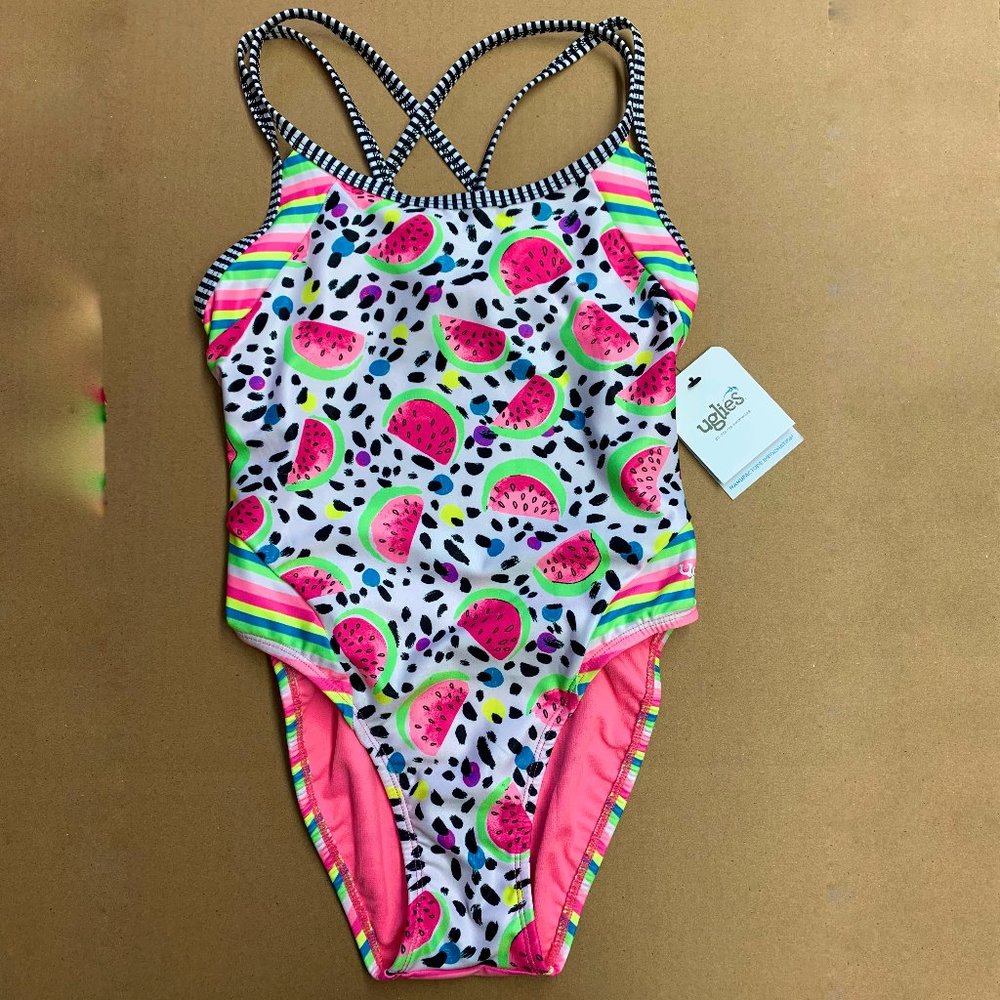 Kid's multicolor one piece by Dolfin Swimwear